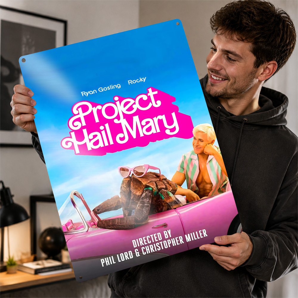 Home Cinema Movies - Projekt Hail Mary Plakat Filmowy Sztuka