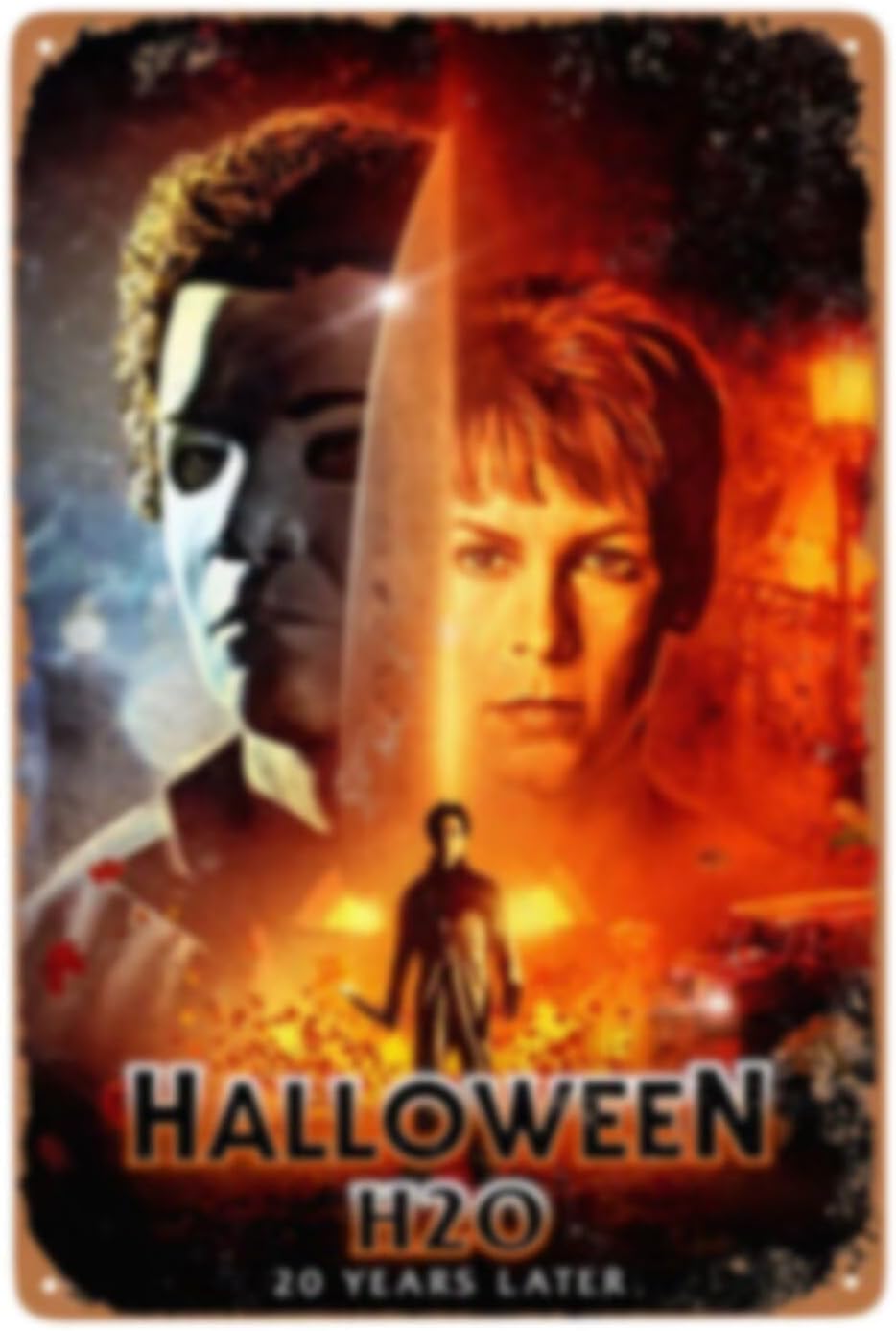 Home Cinema Movies - Metalowe tabliczki z motywami filmowymi vintage,