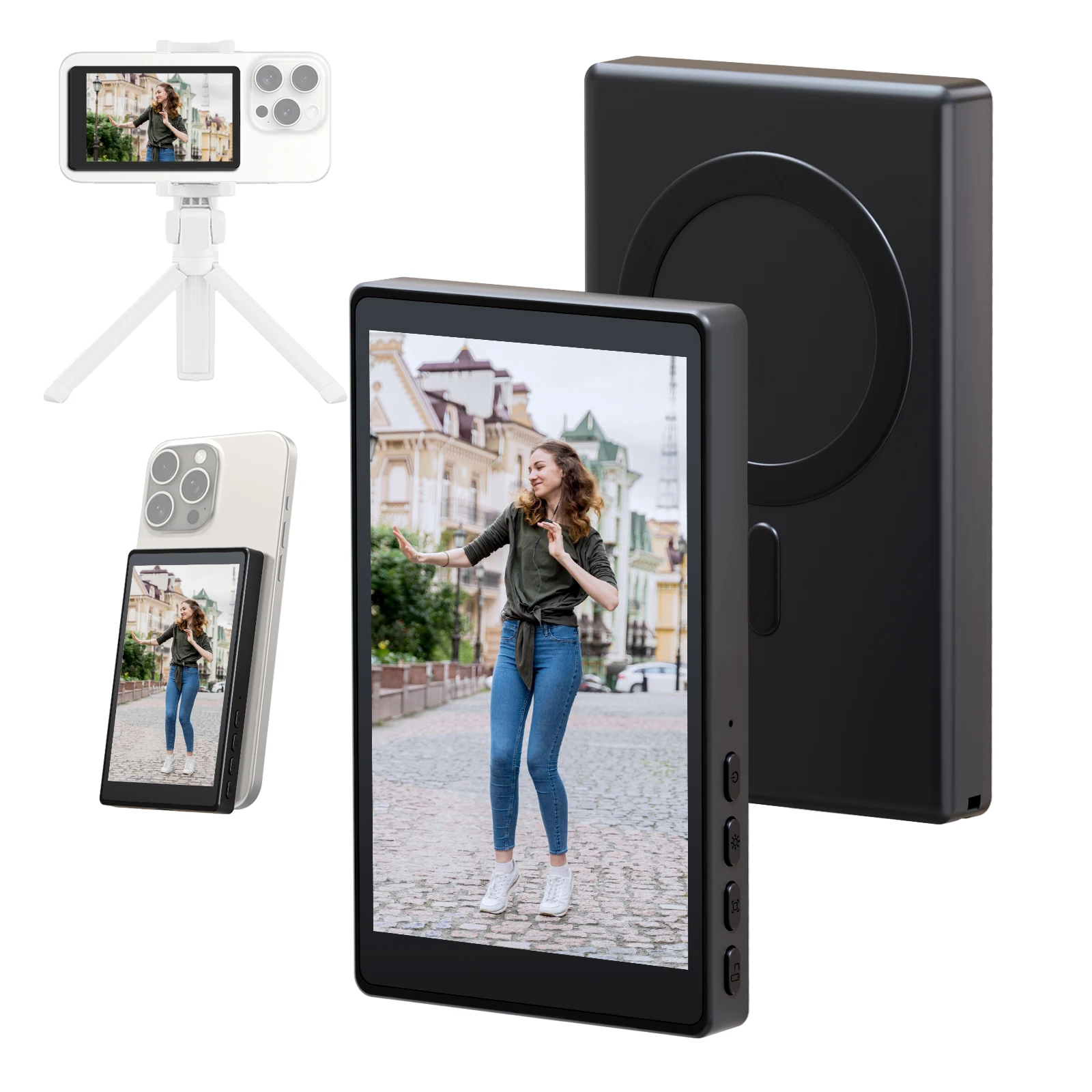 Home Cinema Wireless - Bezprzewodowy monitor, kamera tylna, ekran, smartfon,