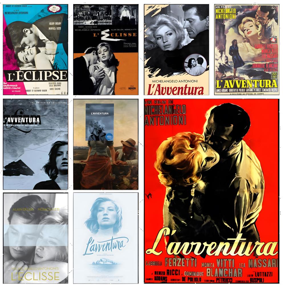 Home Cinema Lounge - Lavventura Classic Cinema L-Lavventura Plakat Premium