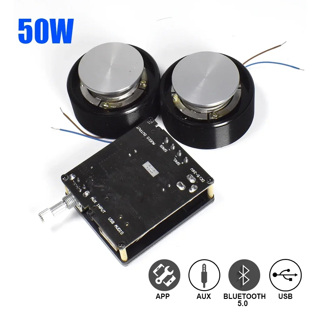 Home Cinema Wireless - 1 zestaw 50W 2.0 głośnik wibracyjny