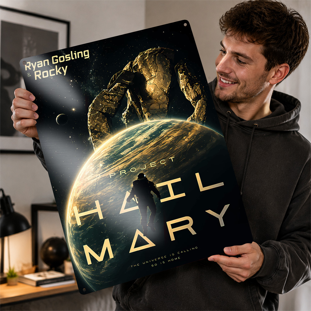Home Cinema Movies - Plakat filmowy Project Hail Mary, dekoracja