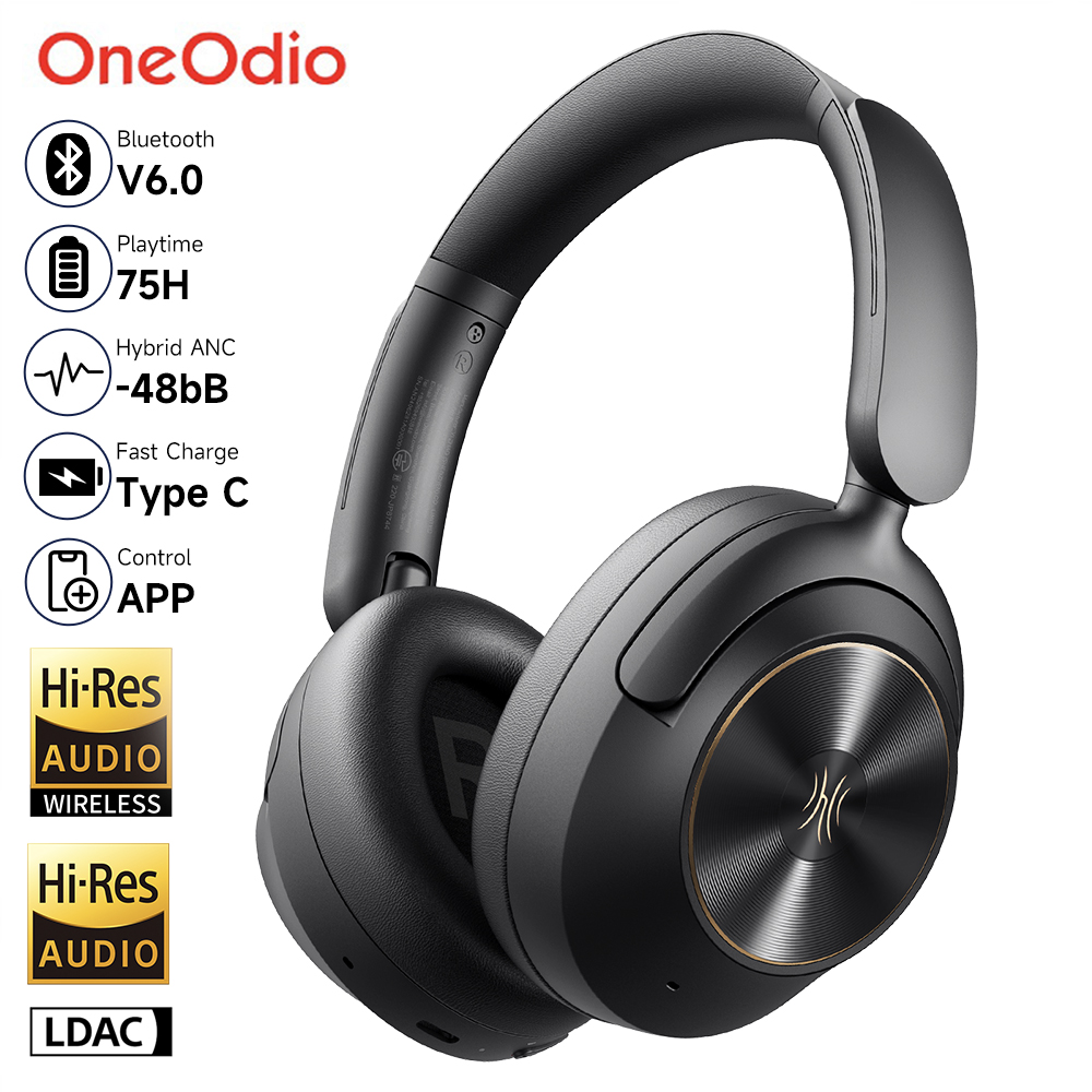Home Cinema Headphones - Oneodio A6 ANC Bezprzewodowe słuchawki Bluetooth