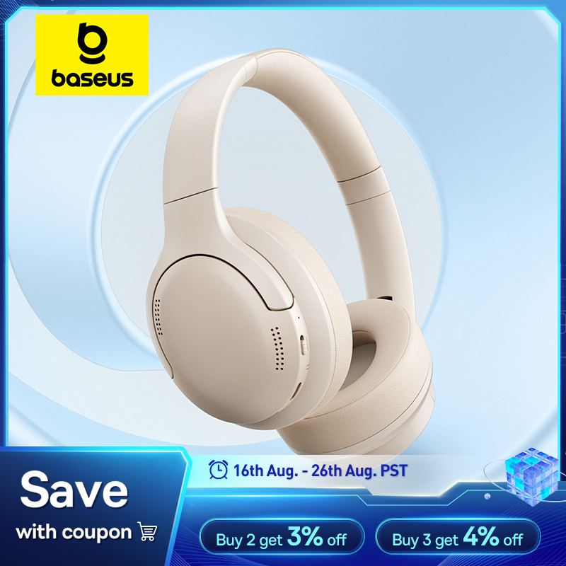 Home Cinema Headphones - Bezprzewodowe słuchawki Baseus Bluetooth 6.0, słuchawki
