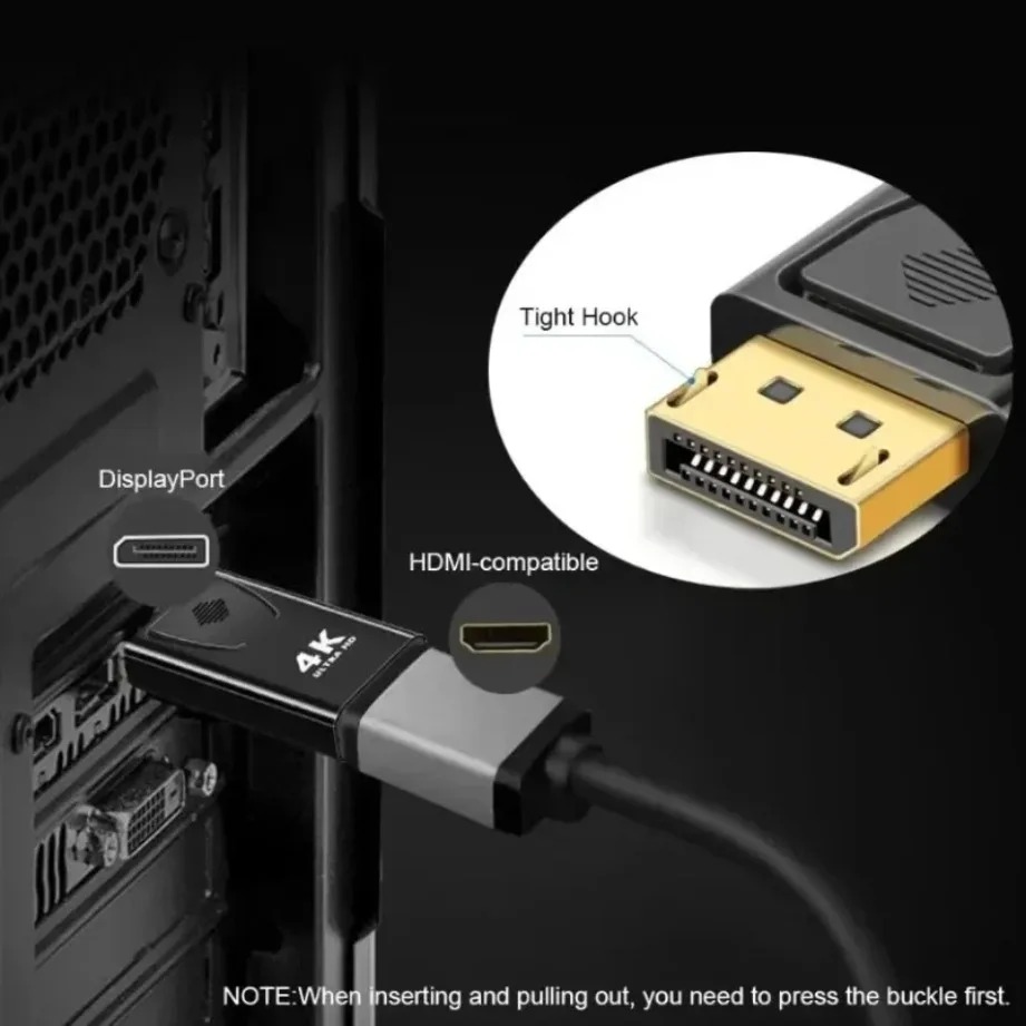 Adapter 4K/1080P DP DisplayPor – Home Cinema Projector recenzja i cena
