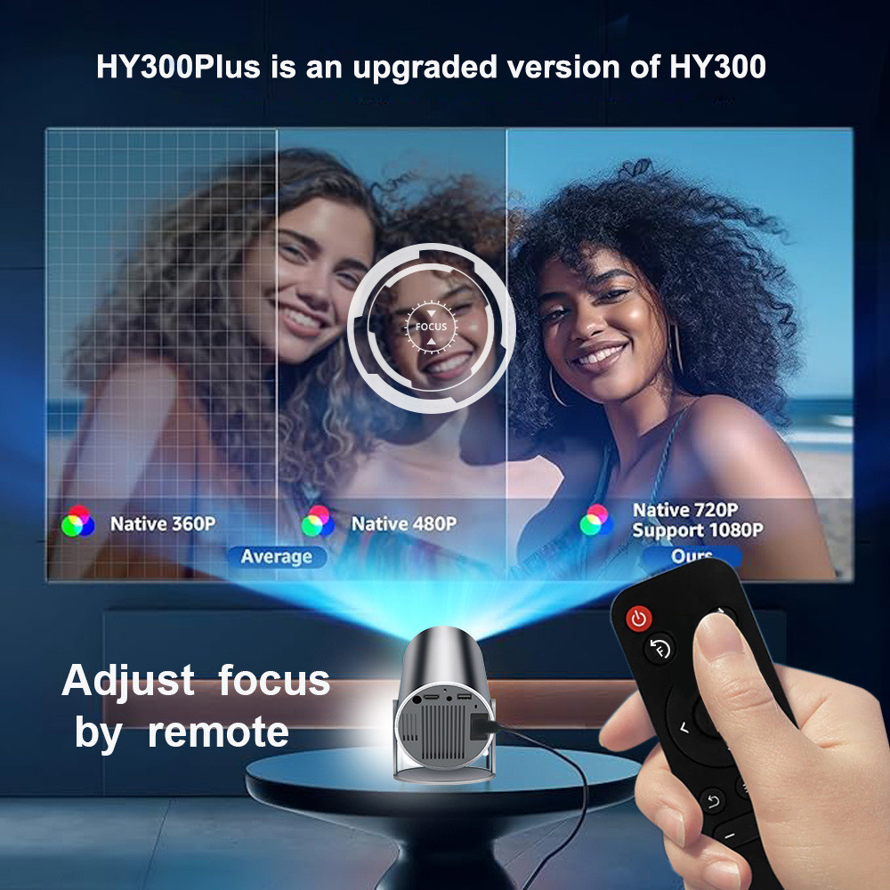 Projektor DITONG HY300 Plus HD – Home Cinema Movies recenzja i cena