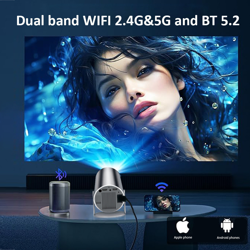 Projektor DITONG HY300 Plus HD – Home Cinema Movies recenzja i cena