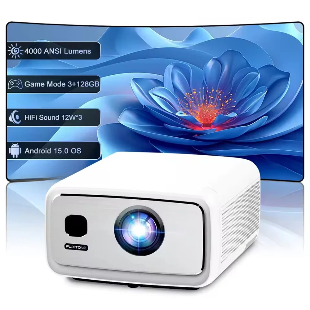 Projektor FlixTone D10S 4000 A – Home Cinema Movies recenzja i cena