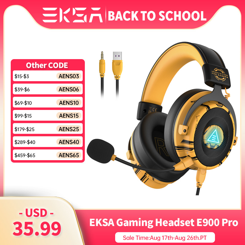 Słuchawki gamingowe EKSA E900  – Home Cinema Headphones recenzja i cena