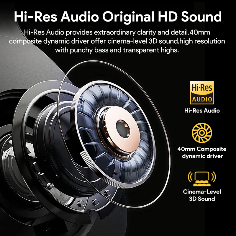 Słuchawki bezprzewodowe QCY H3 – Home Cinema Headphones recenzja i cena