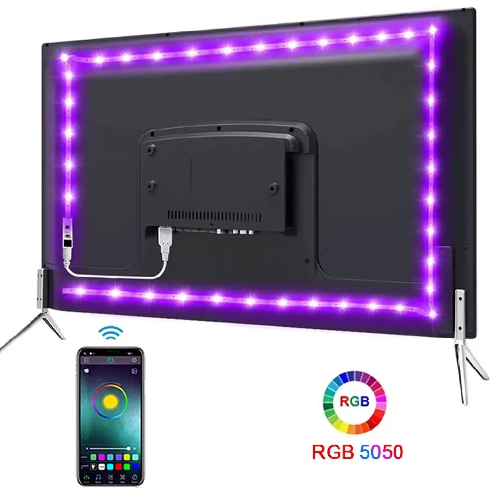 Taśmy LED USB DC 5V RGB 5050 S – Ambient Light Strip Tv recenzja i cena