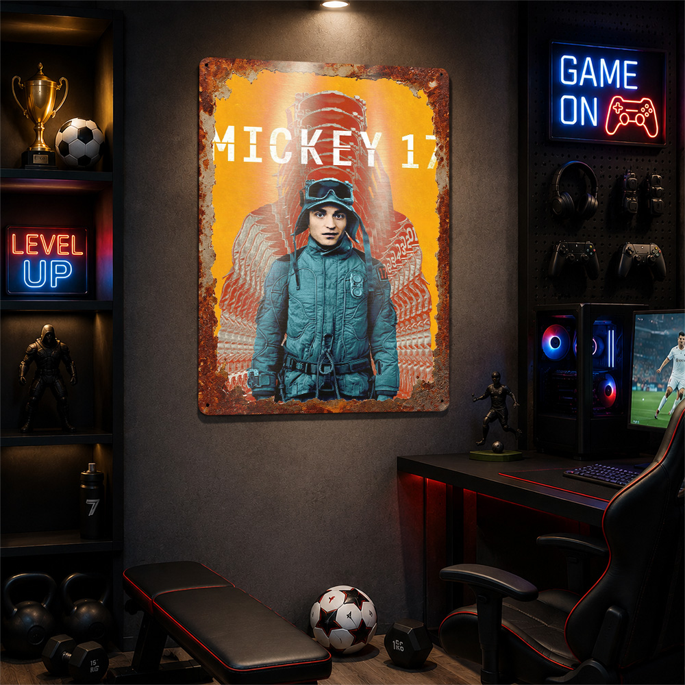 Plakat Metalowy Mickey 17 Film – Home Cinema Movies recenzja i cena