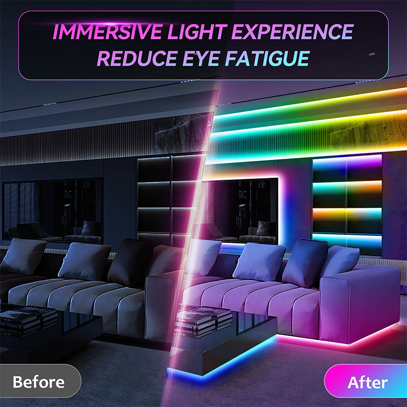 Taśma LED RGB USB SMD3535 ze s – Ambient Light Strip Tv recenzja i cena