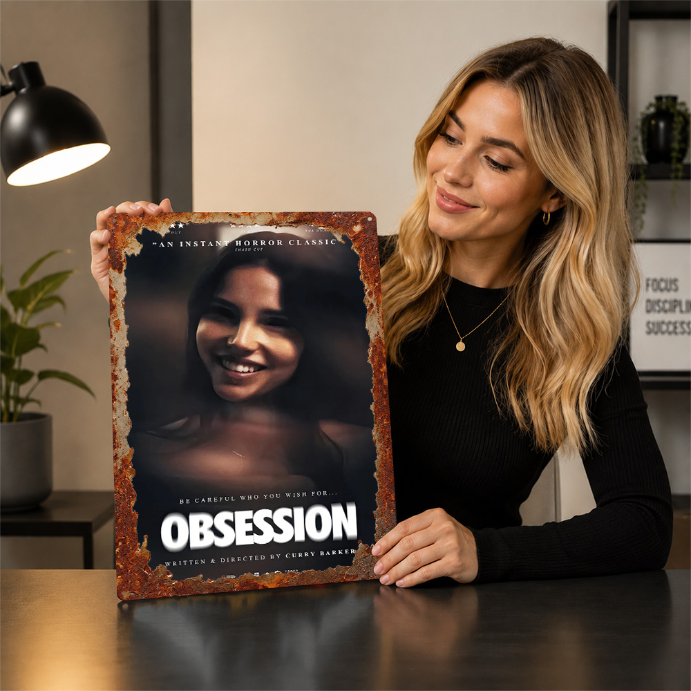 Plakat Metalowy Obsesja Filmow – Home Cinema Movies recenzja i cena