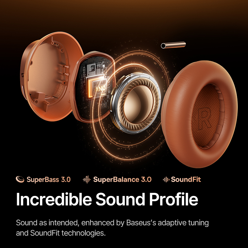 Słuchawki bezprzewodowe Baseus – Home Cinema Headphones recenzja i cena