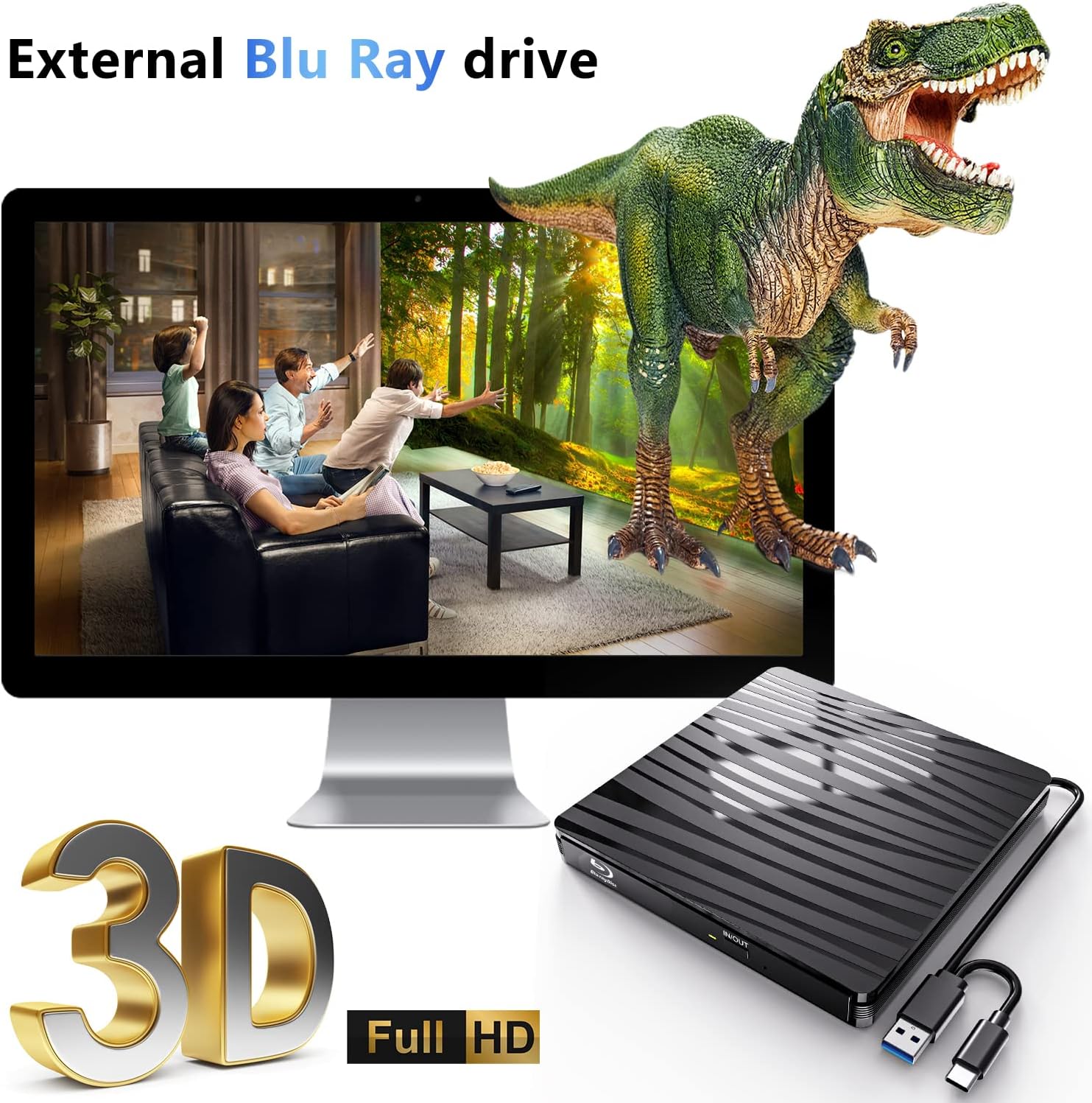 Zewnętrzny napęd optyczny Blu- – Blu Ray Disc Player recenzja i cena
