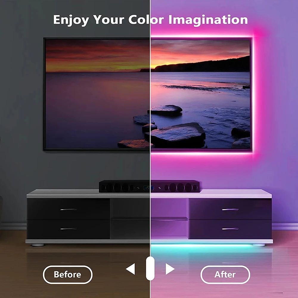 Taśma LED RGB Sterowana Aplika – Ambient Light Strip Tv recenzja i cena